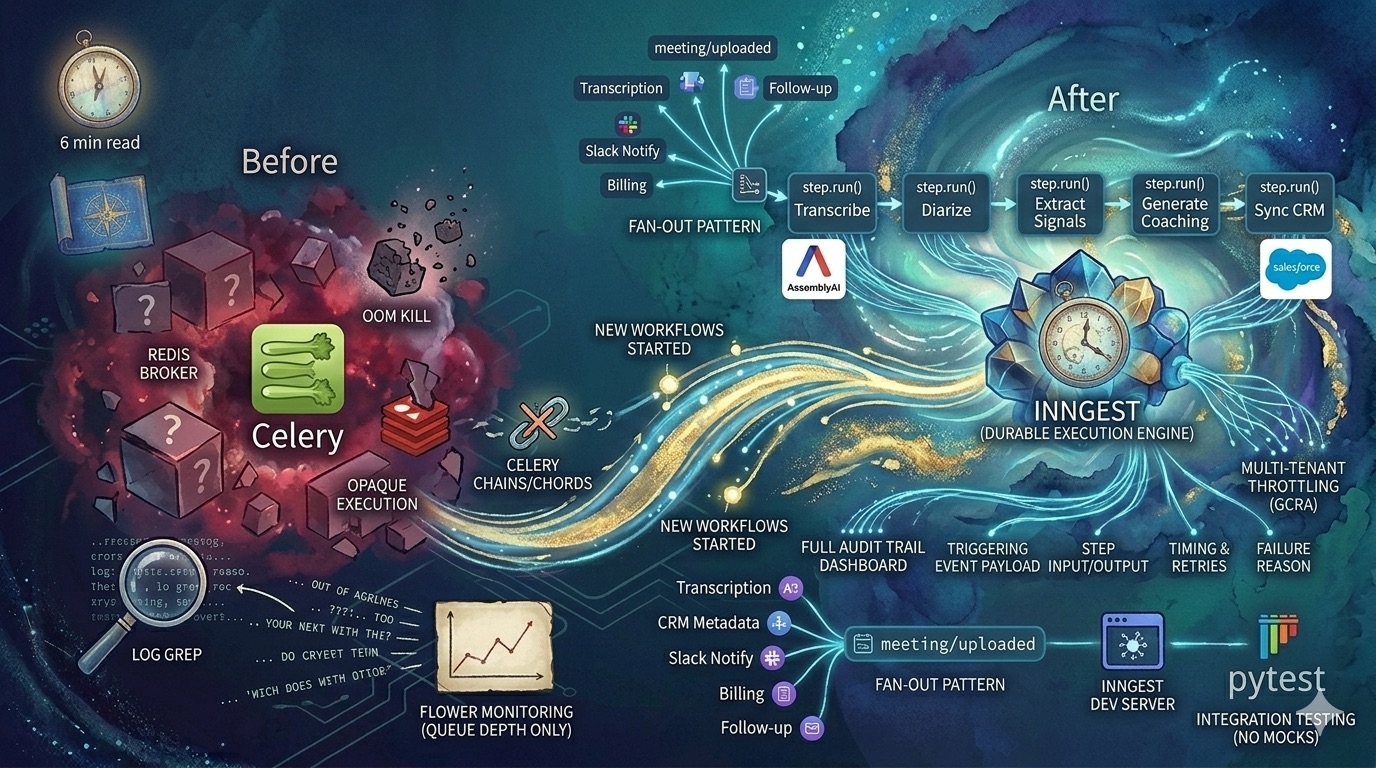 From Celery to Inngest: Why We Migrated Our Task Execution Layer
