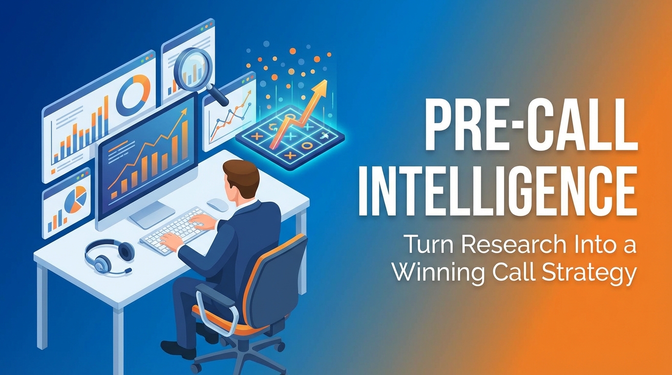 Pre-Call Intelligence: How Top Reps Turn Research Into a Call Strategy | AmpUp