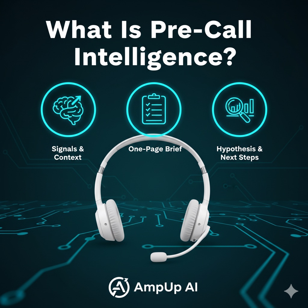 What Is Pre-Call Intelligence? Definition & Guide (2026)